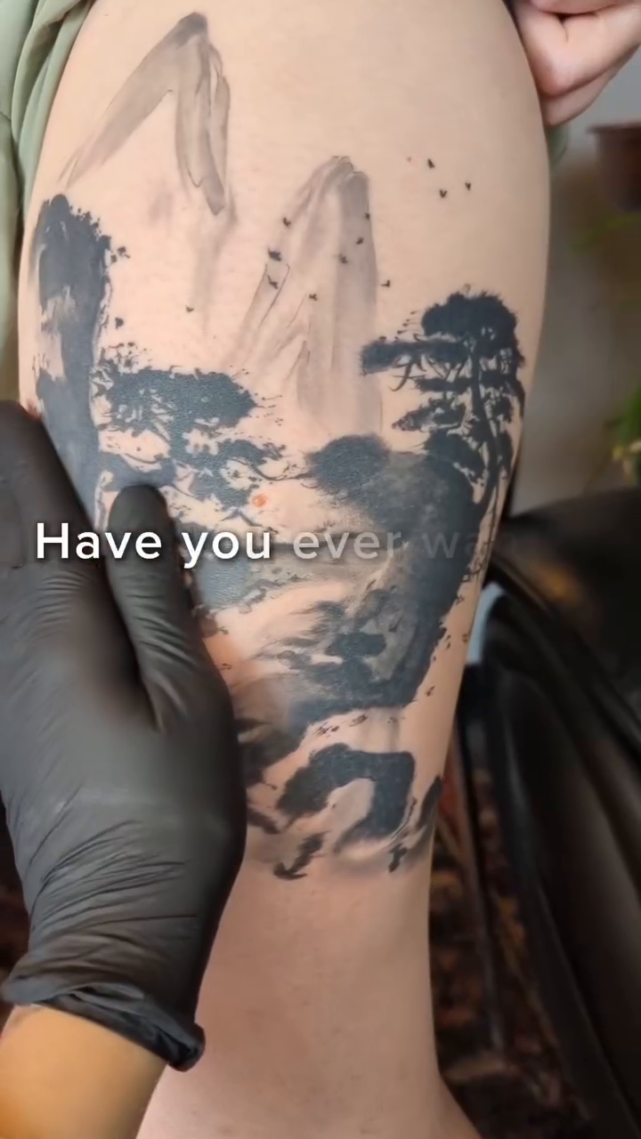 Tattoo by @jhenntattoos โ japanese_irezumi, black_and_grey