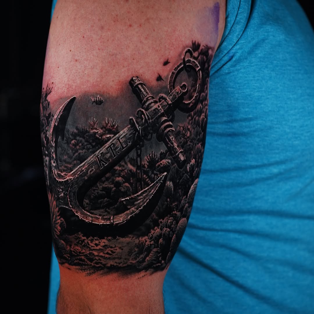 Tattoo by @josemanoel_sopelaartetattoo โ realism, black_and_grey