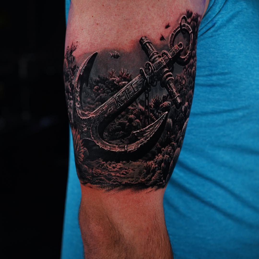Tattoo by @josemanoel_sopelaartetattoo โ realism, black_and_grey