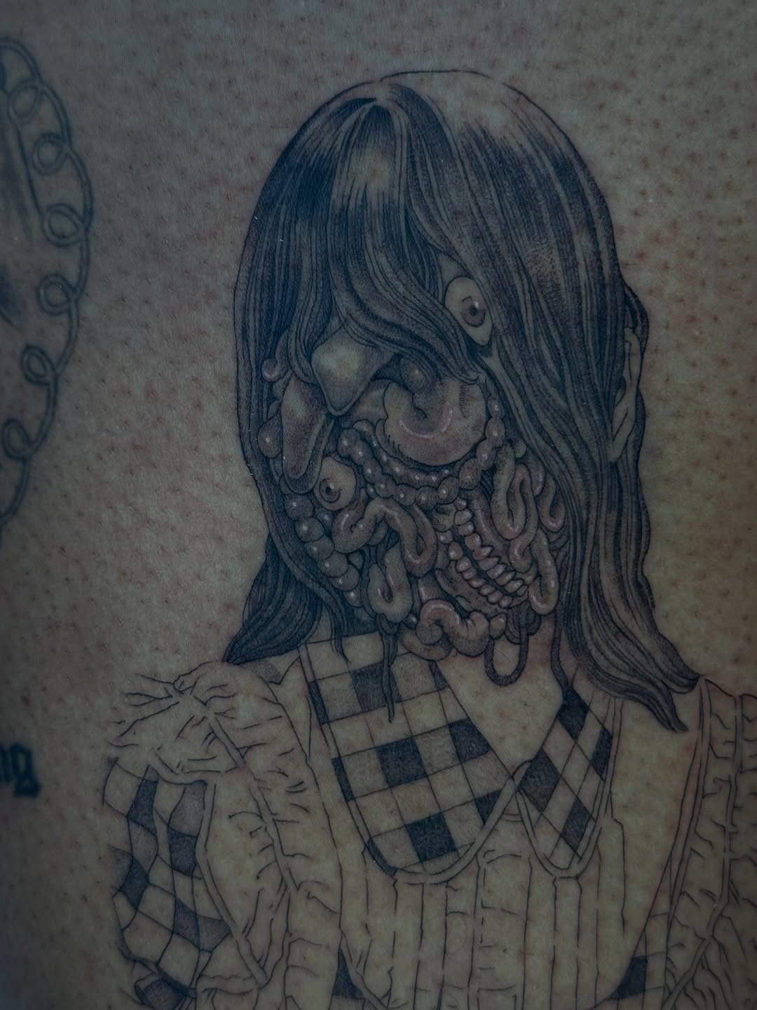 Tattoo by @mortatattoos — dark_realism, illustrative
