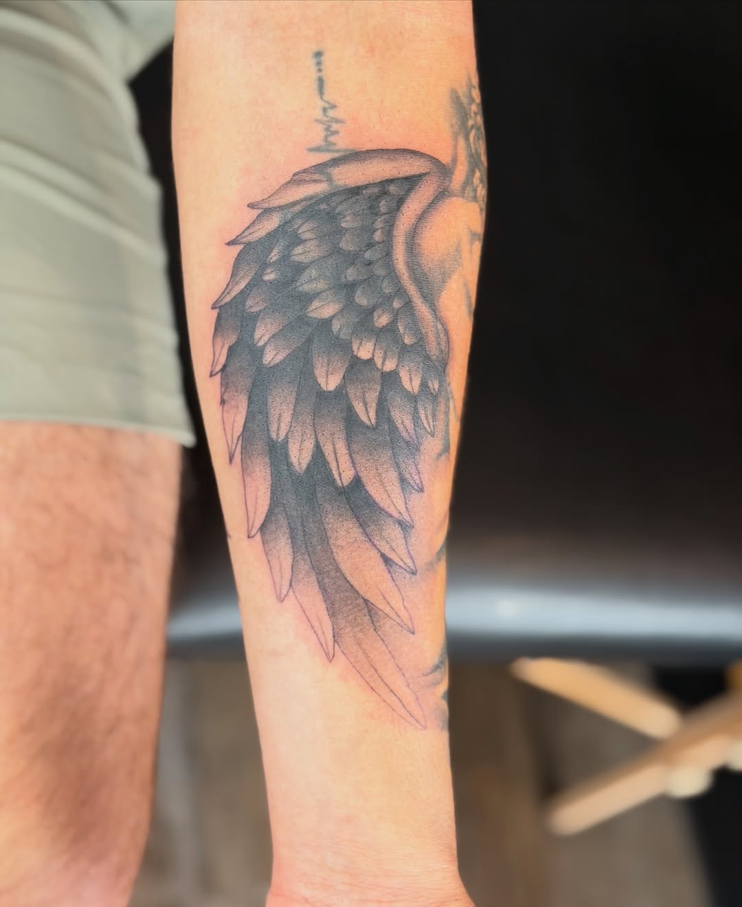Tattoo by @loveyoutodeathtattoo — black_and_grey, dotwork