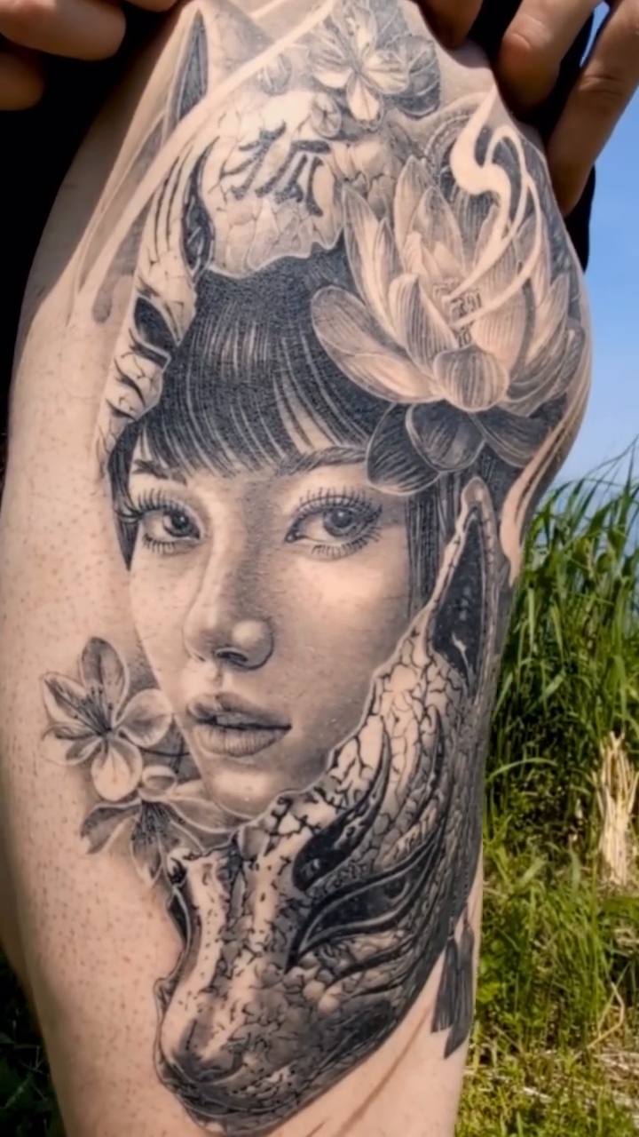 Tattoo by @tan_hope_mm — japanese_irezumi, realism
