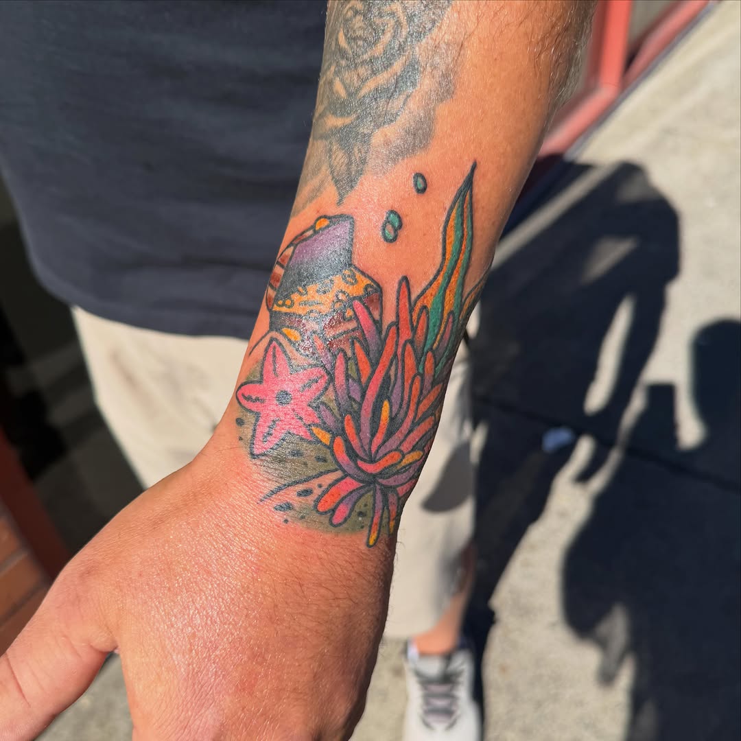 Tattoo by @discomark_ β new_school