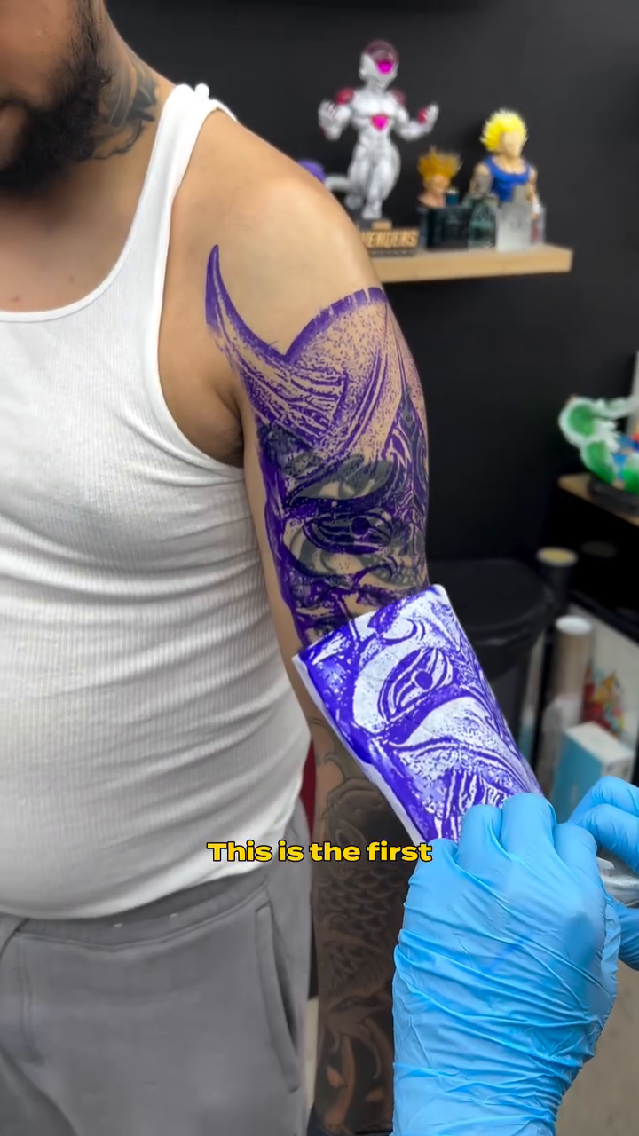 Tattoo by @tokin_tattoos_ — japanese_irezumi, blackwork