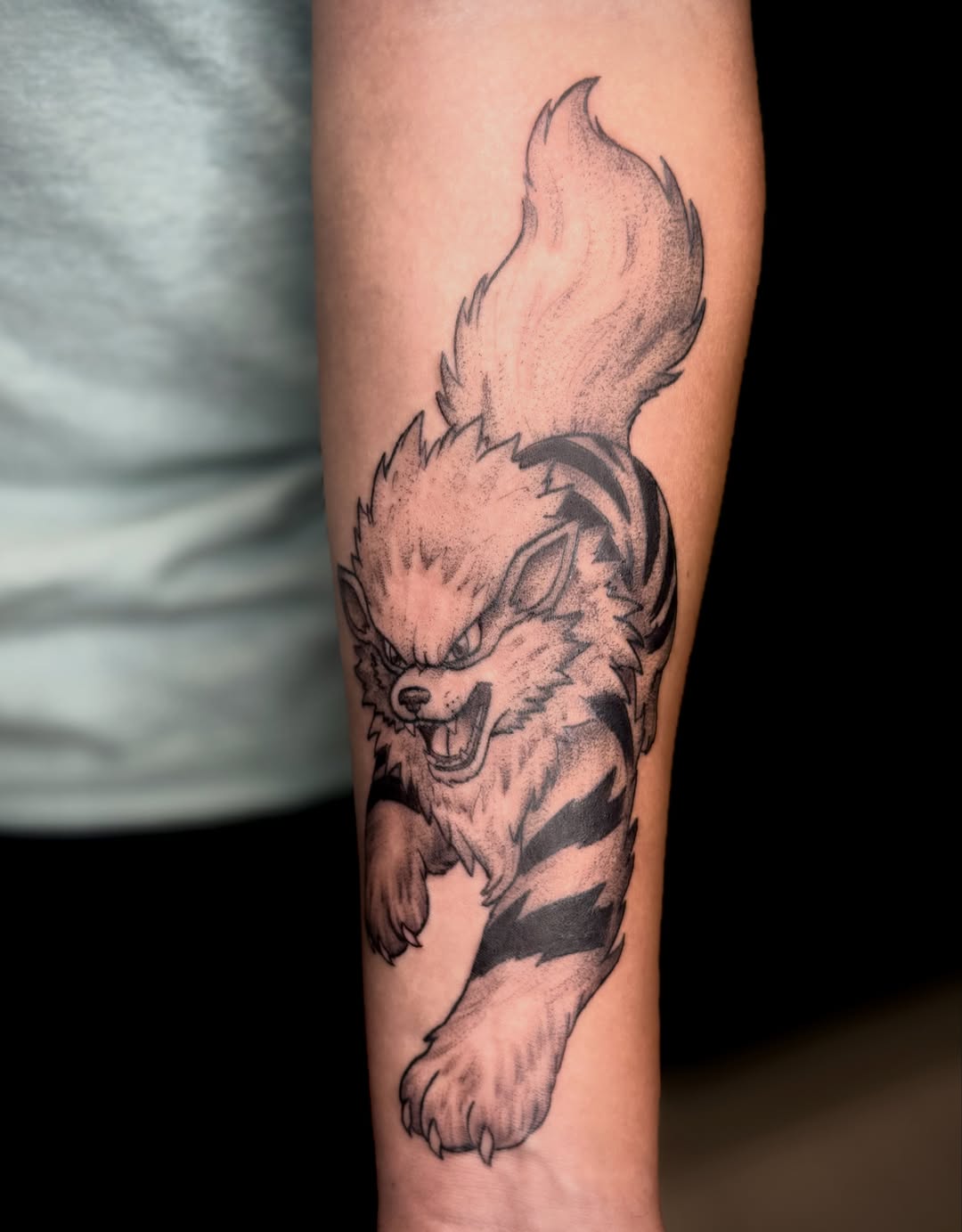 Tattoo by @artbyjennyc — black_and_grey, realism