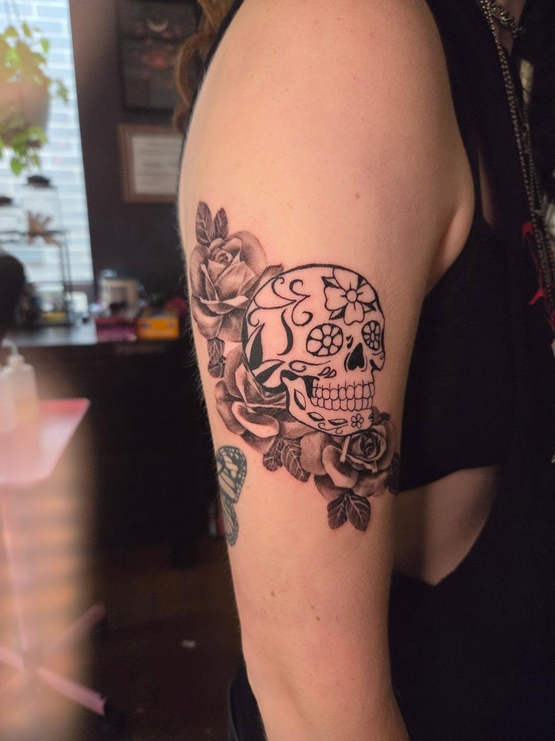 Tattoo by @bongobodyart — black_and_grey, realism
