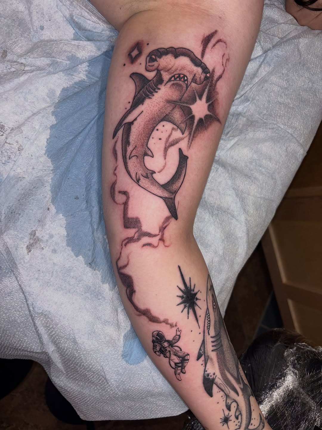 Tattoo by @arkoudatattoo β black_and_grey, illustrative