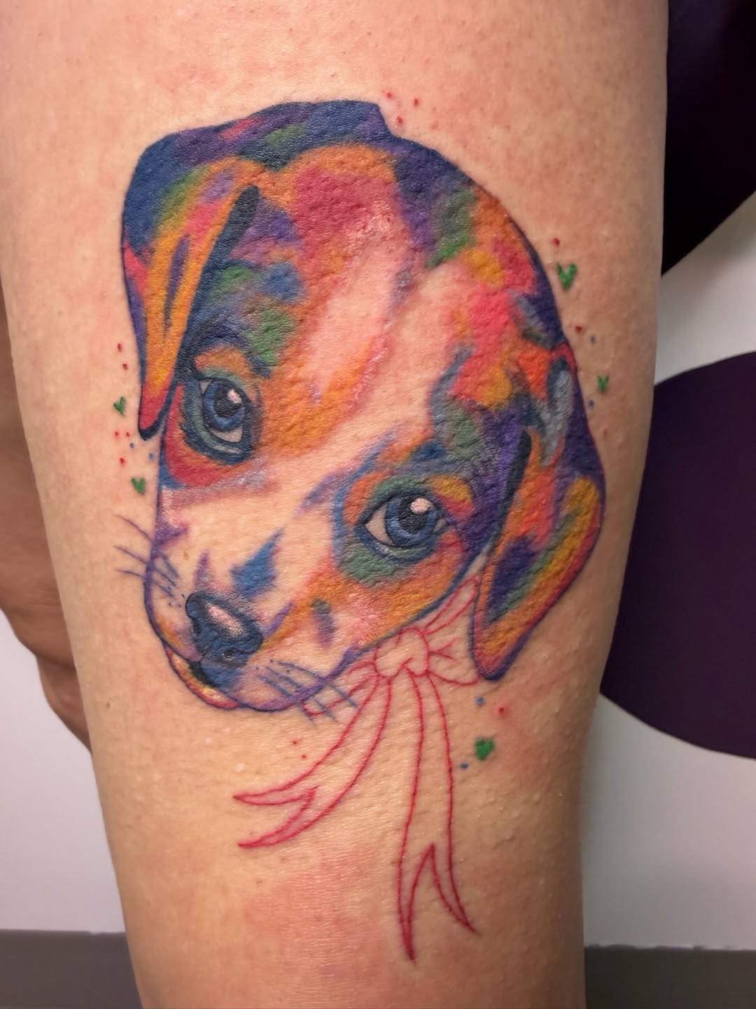 Tattoo by @shelby.inks — realism, watercolor