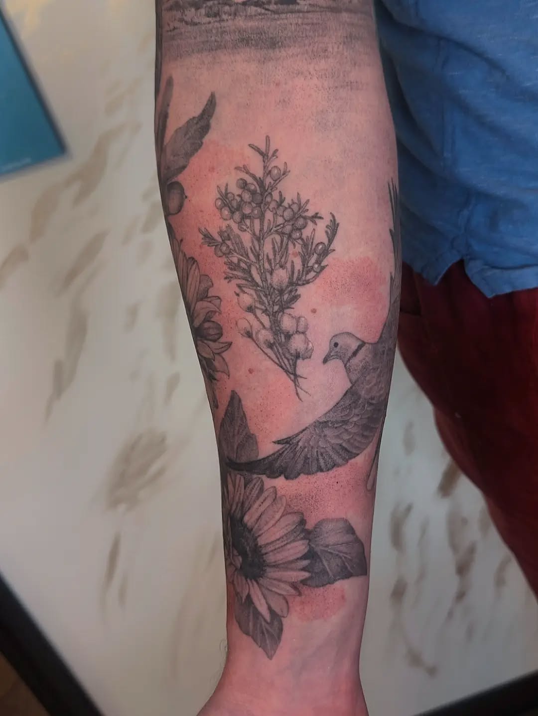 Tattoo by @the_neon_lady โ realism, black_and_grey