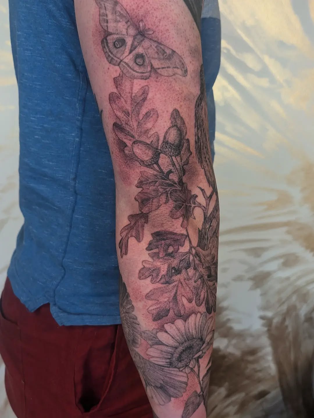 Tattoo by @the_neon_lady โ realism, black_and_grey