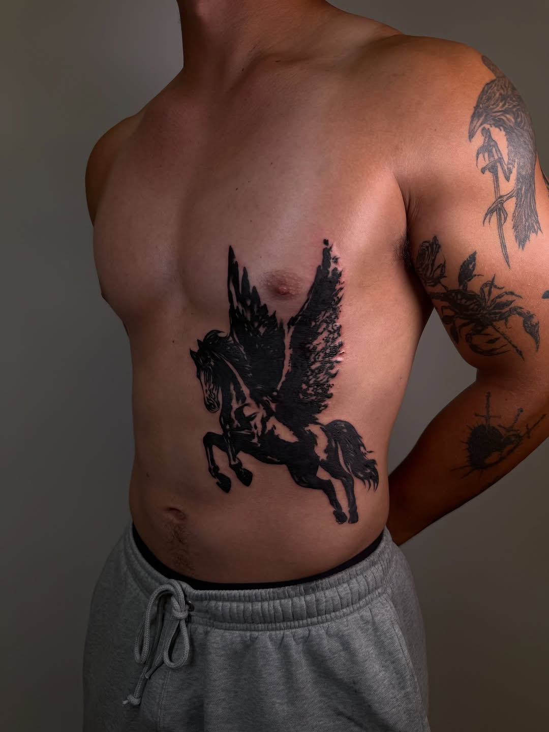 Tattoo by @islestattoos — blackwork