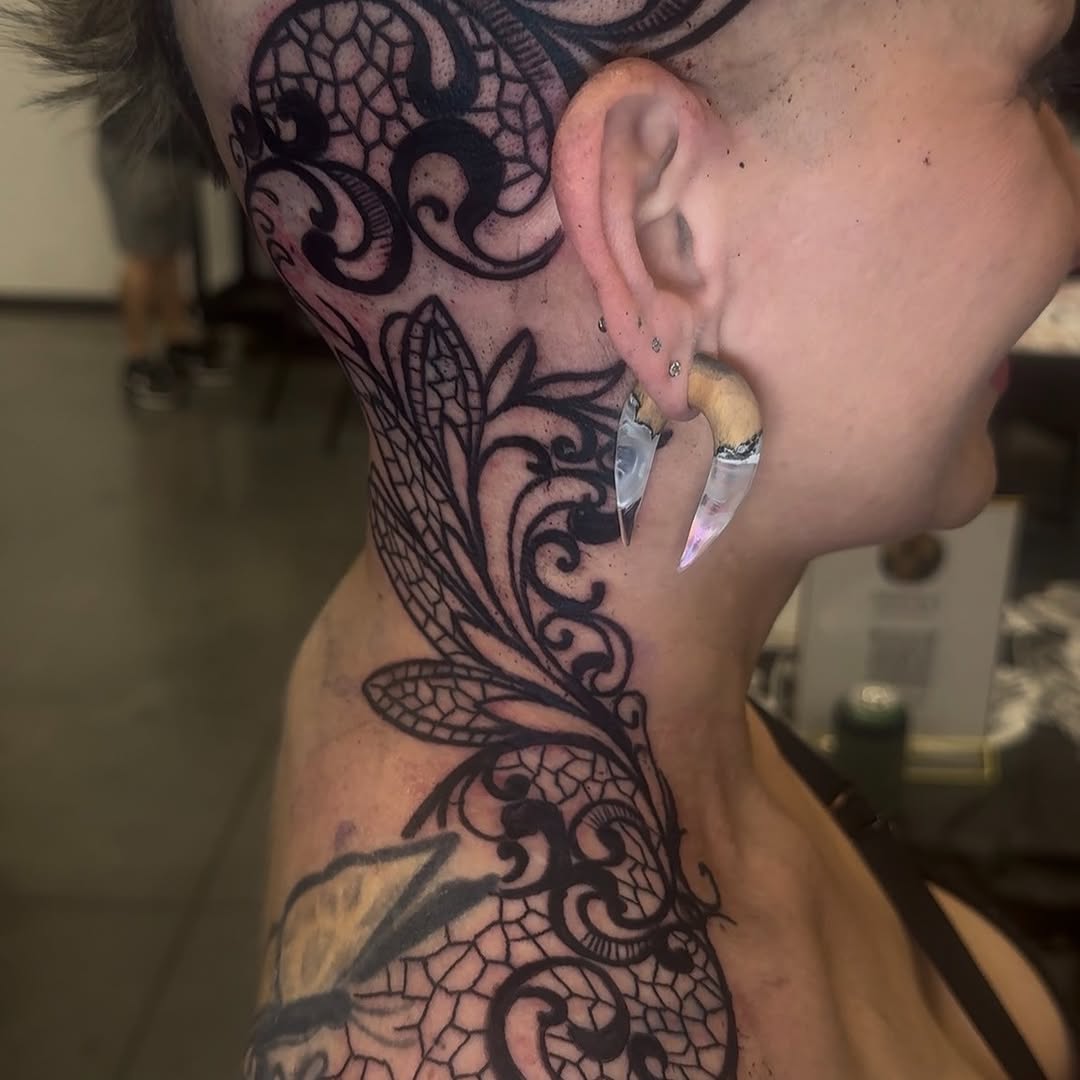 Tattoo by @tattoosbytj617 — blackwork, ornamental