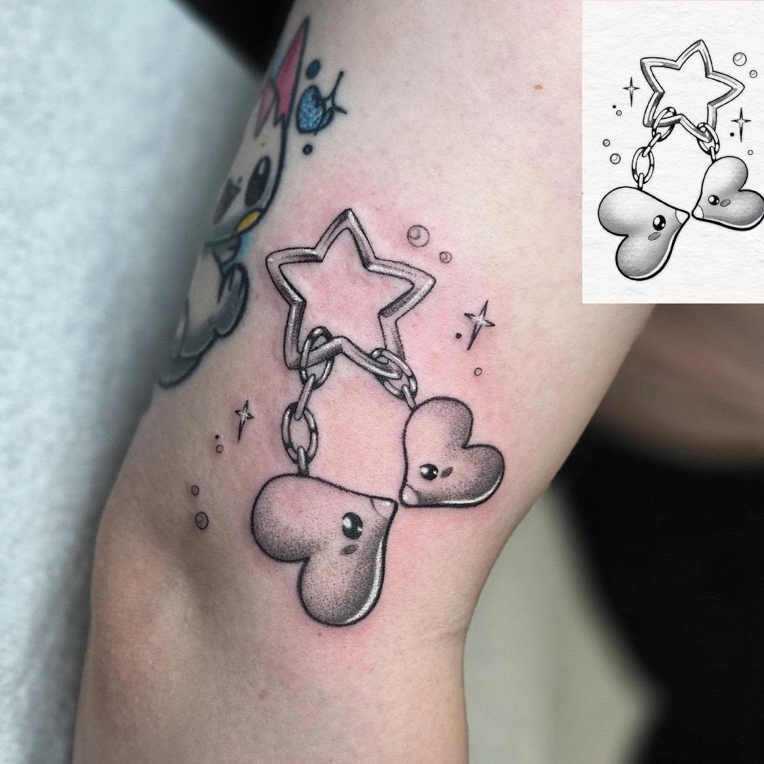 Tattoo by @janinks β new_school, black_and_grey