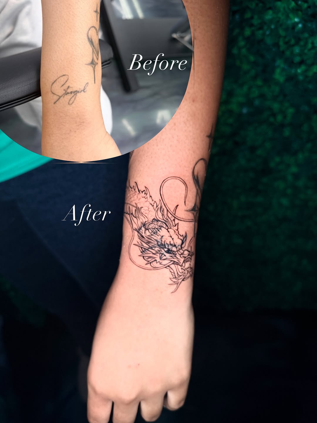 Tattoo by @bellaskytattoos — japanese_irezumi, black_and_grey