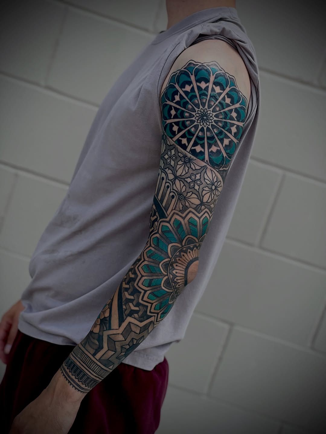 Tattoo by @paul.t.schulz_tattoos — geometric, ornamental