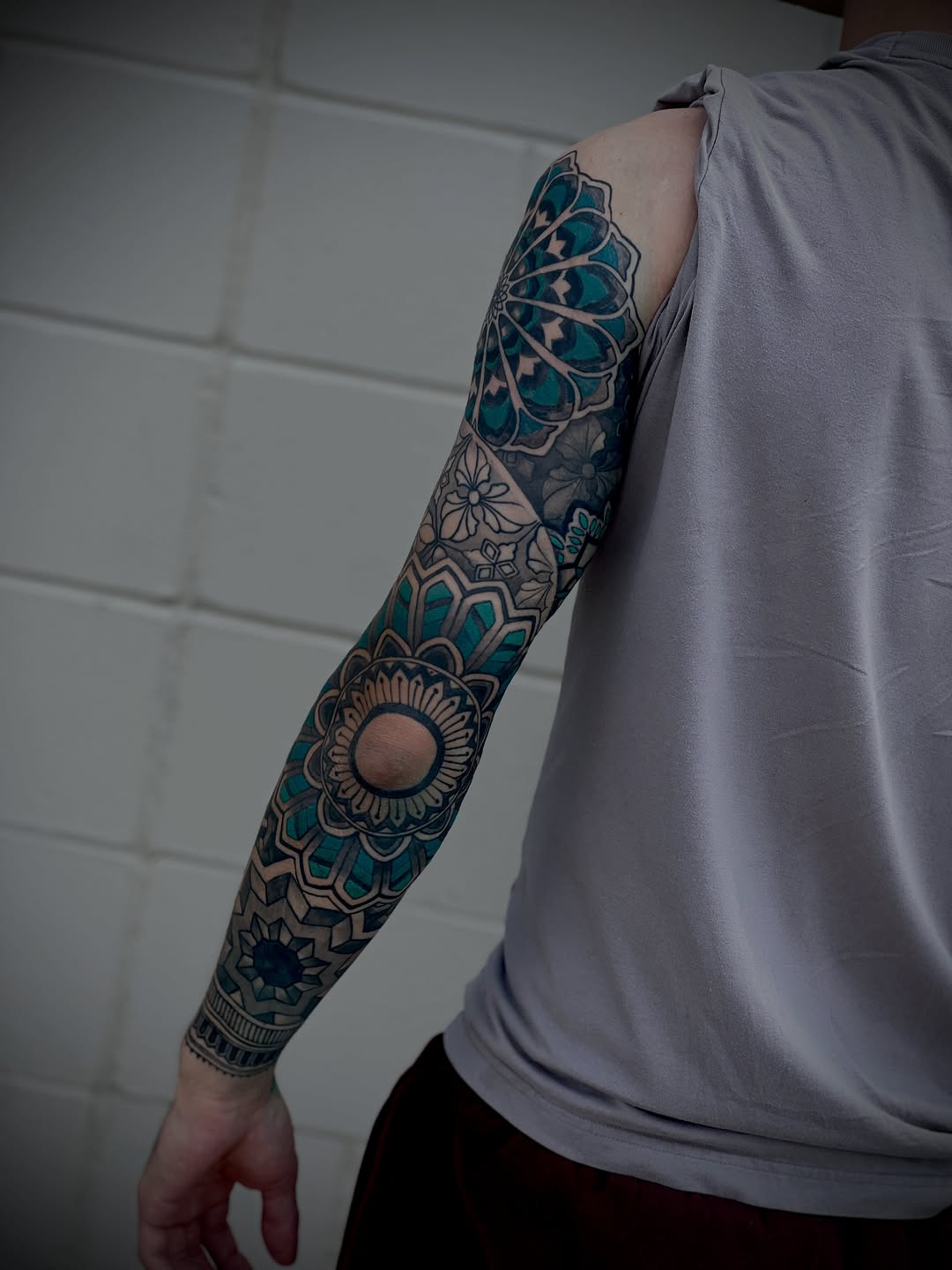 Tattoo by @paul.t.schulz_tattoos — geometric, ornamental