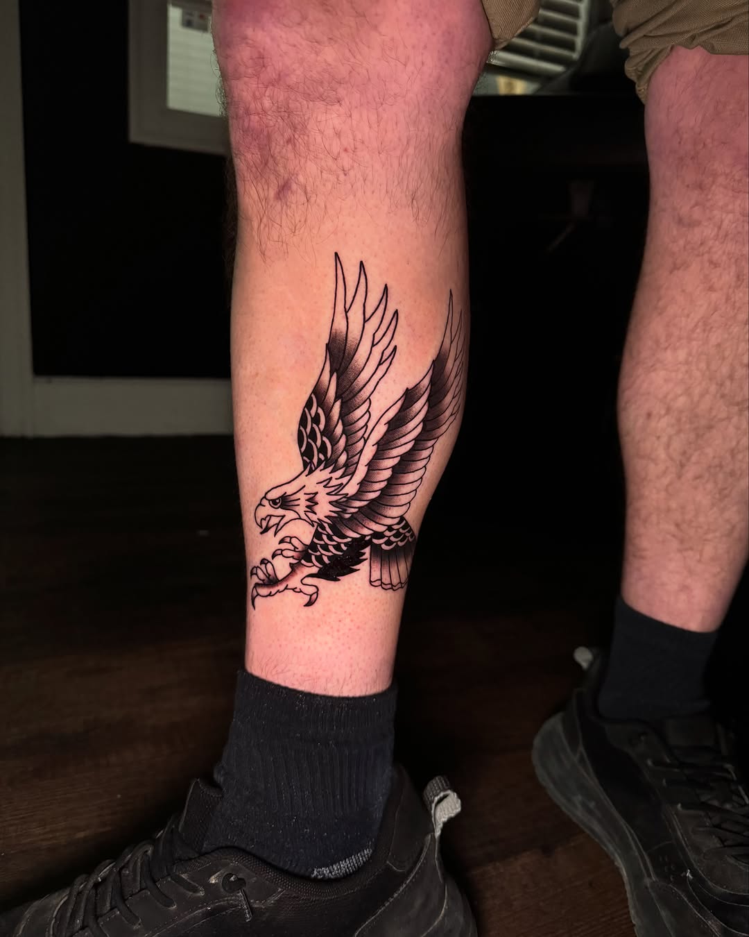 Tattoo by @coopstattoos25 — american_traditional, black_and_grey