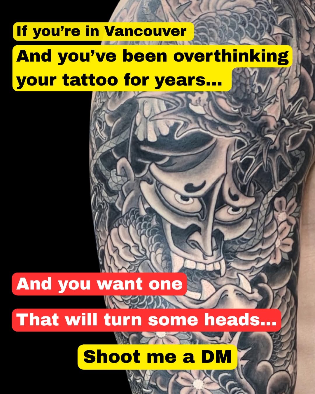 Tattoo by @jamesbirdtattoos — japanese_irezumi, black_and_grey