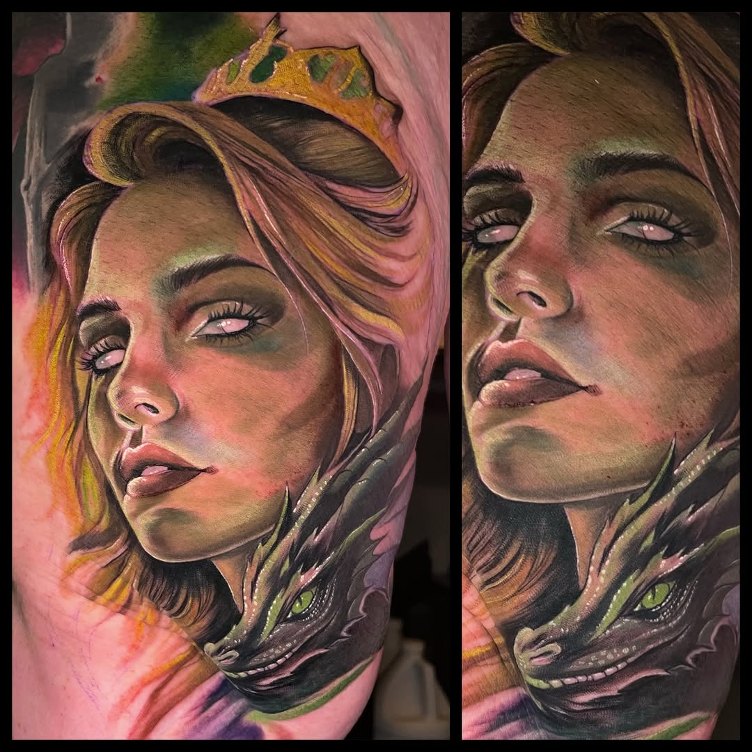 Tattoo by @eno93 — realism, dark_realism