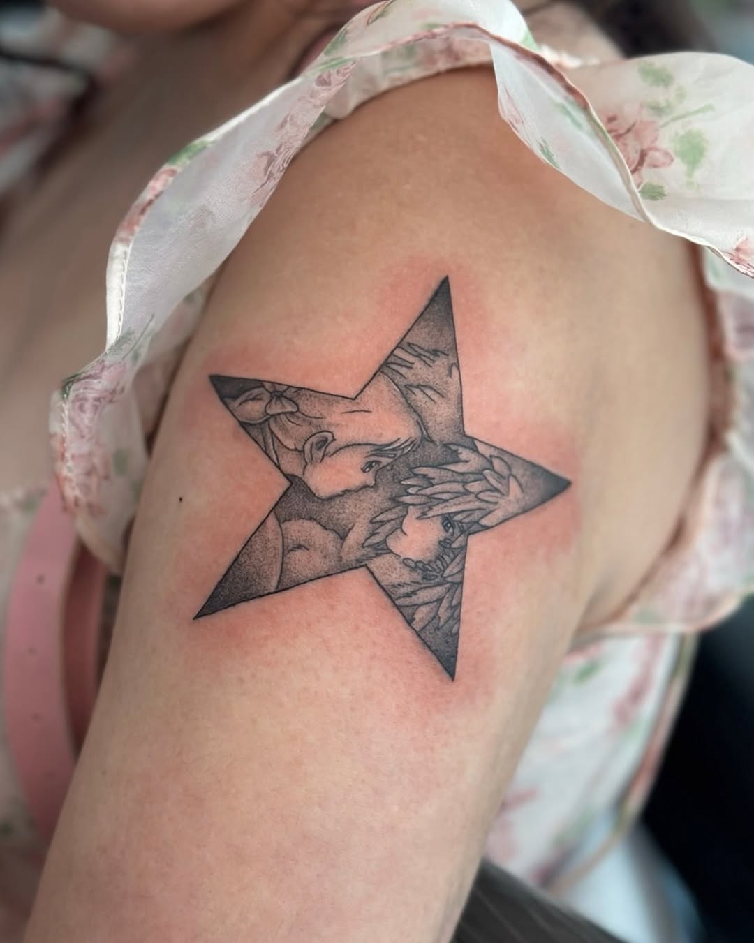 Tattoo by @lexjjart β black_and_grey, illustrative