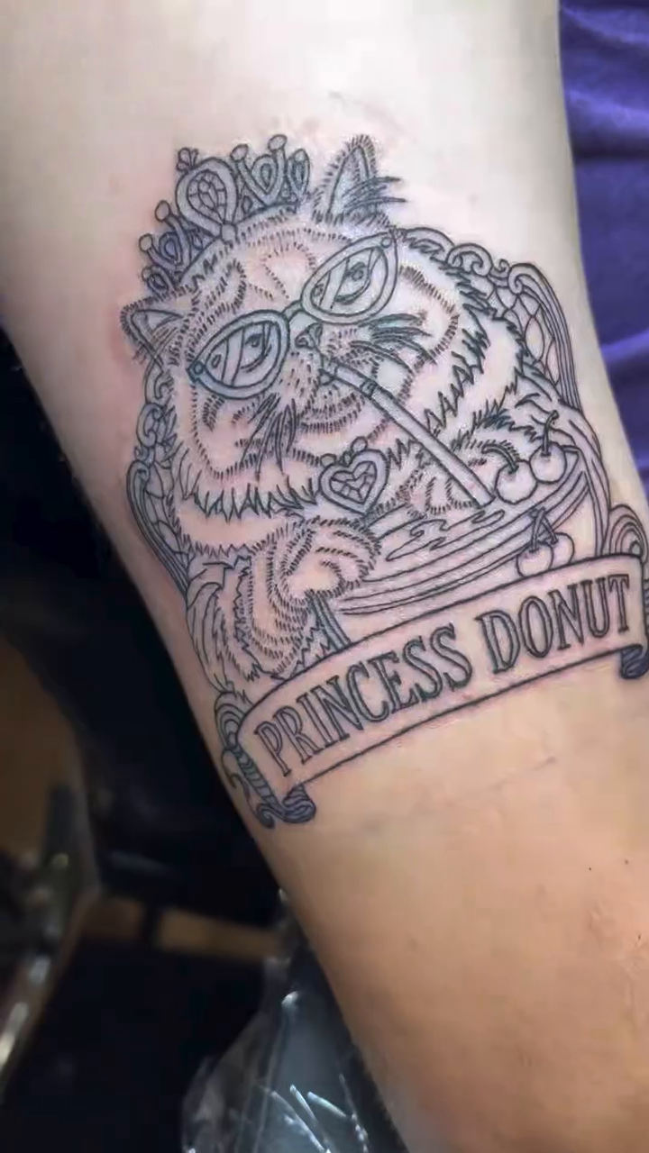 Tattoo by @walrus_milk — fine_line, lettering_script