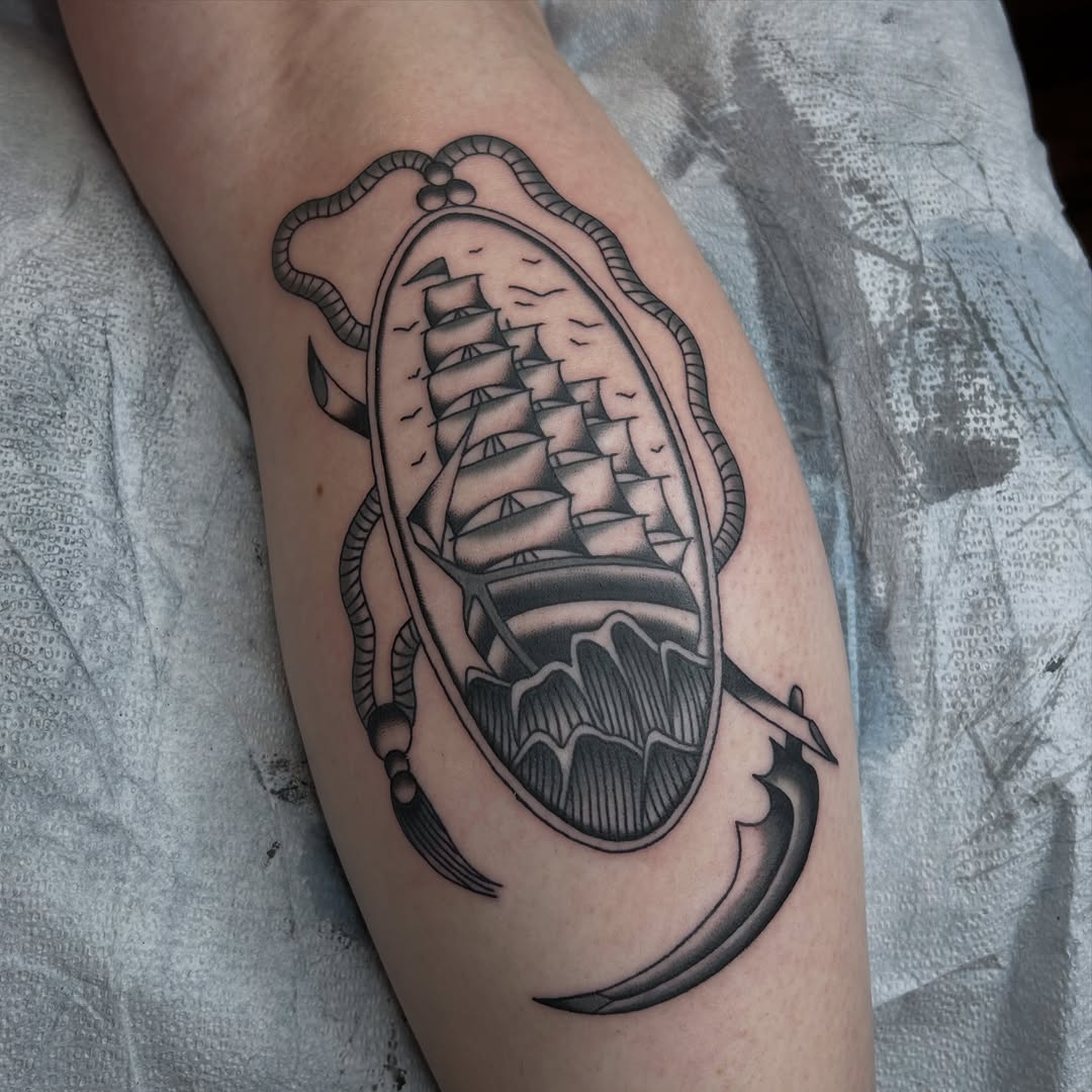 Tattoo by @moosetattooer β american_traditional