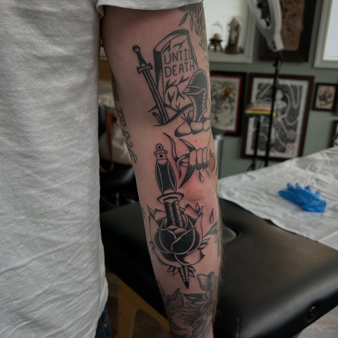 Tattoo by @moosetattooer β american_traditional