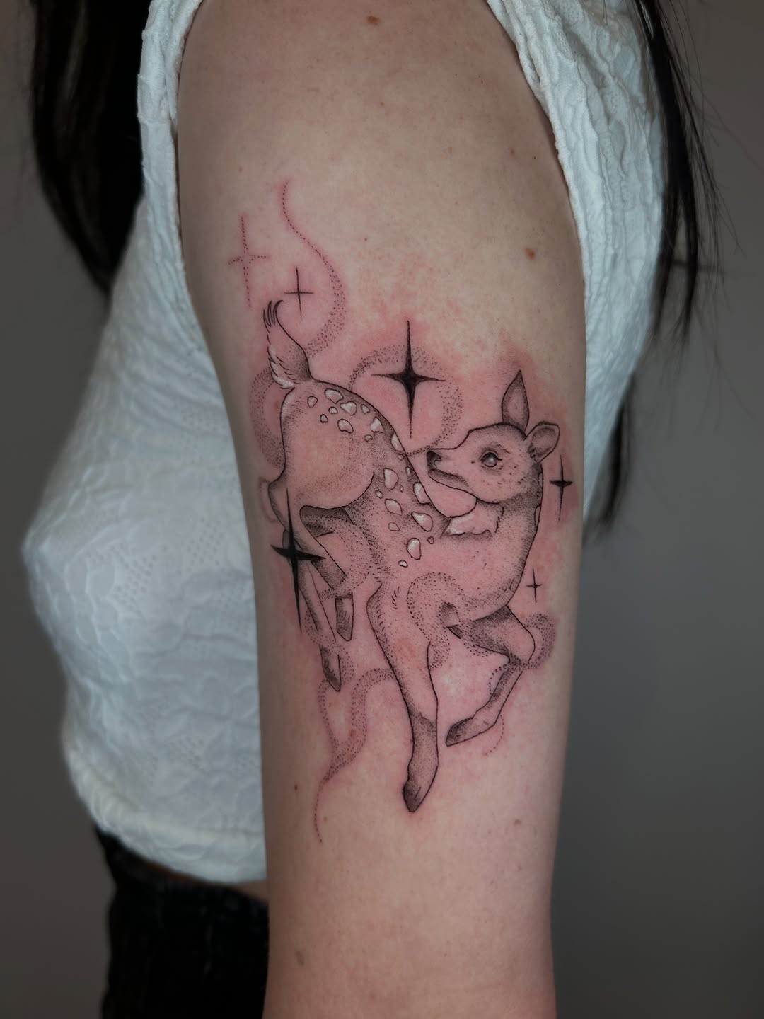 Tattoo by @nomadic.designs β fine_line, dotwork