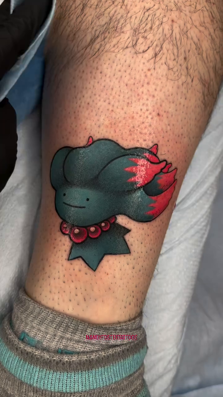 Tattoo by @mandyfostertattoos — anime