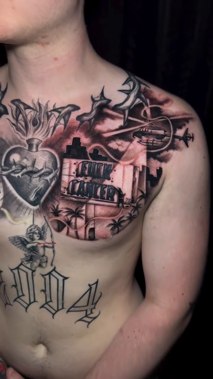 Tattoo by @charlld0 โ black_and_grey, realism