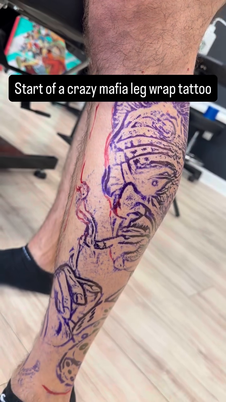 Tattoo by @3mtatts — realism, trash_polka