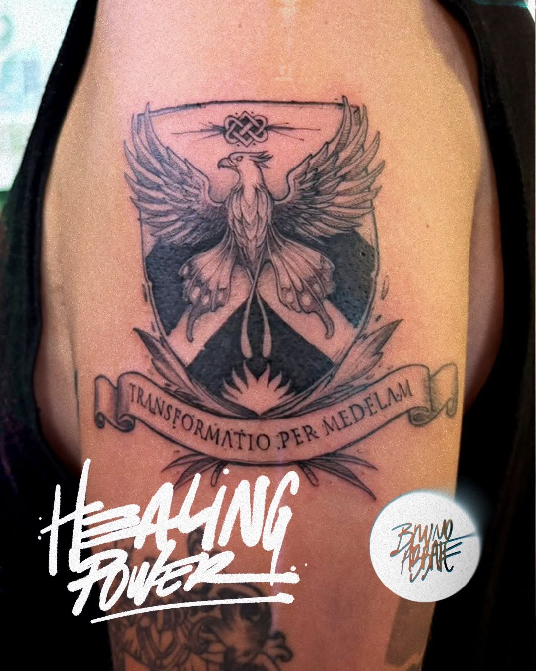 Tattoo by @brunoabbate.art — black_and_grey, realism