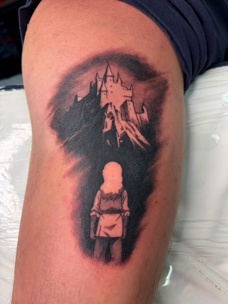 Tattoo by @atomic.era — black_and_grey, realism