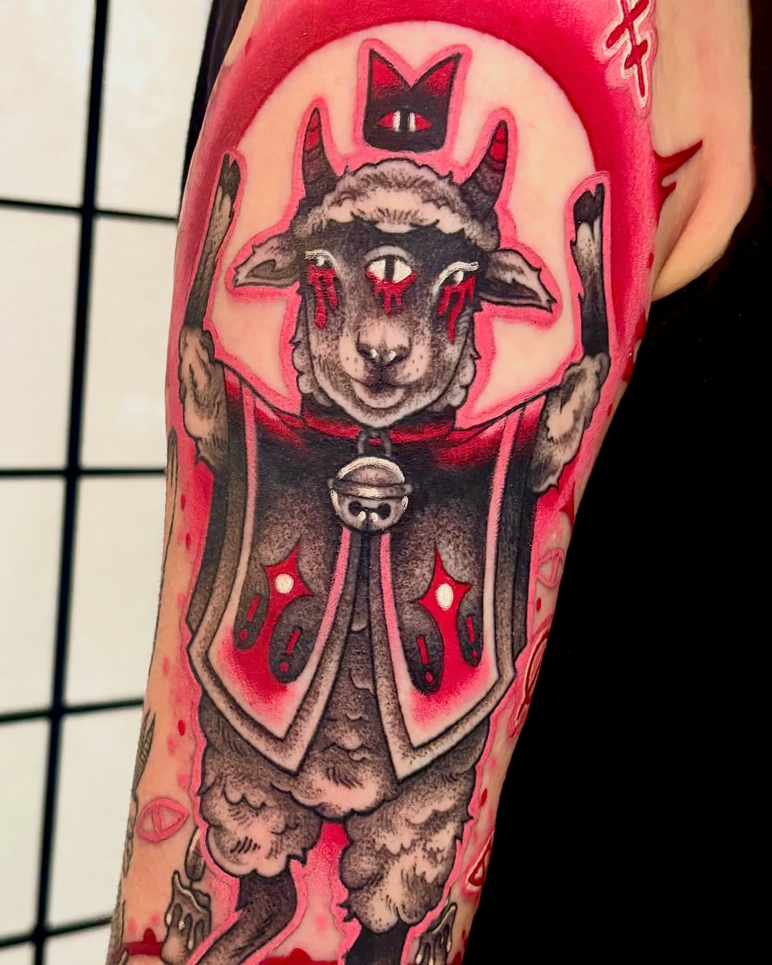 Tattoo by @alexfarsalla — dark_realism, blackwork