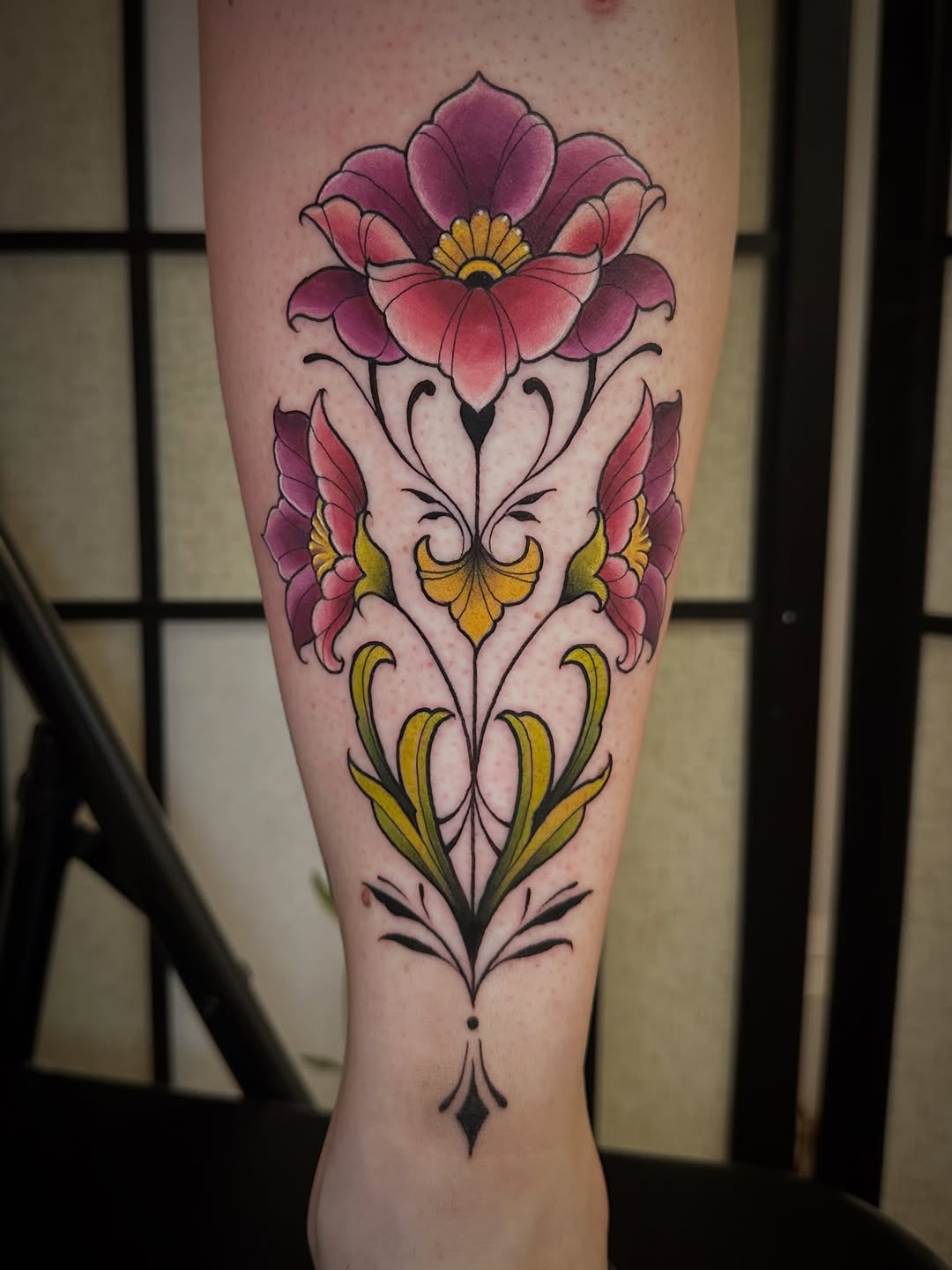 Tattoo by @alpine_ink_ — neo_traditional, ornamental