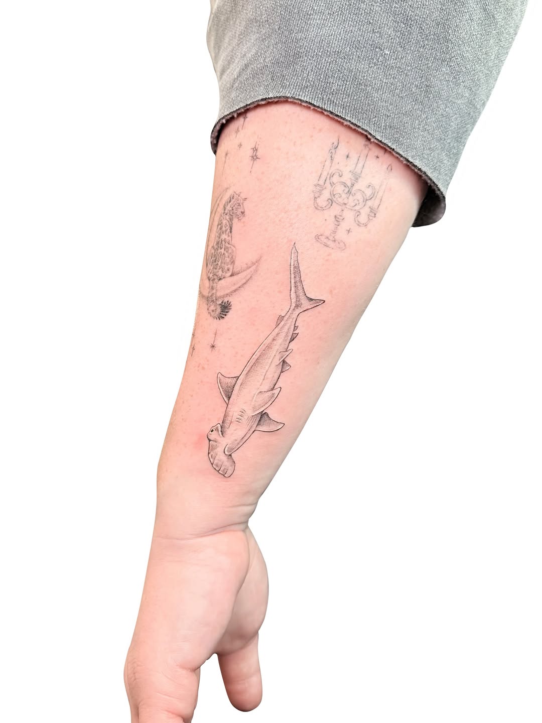 Tattoo by @fionnatattoo β fine_line, black_and_grey