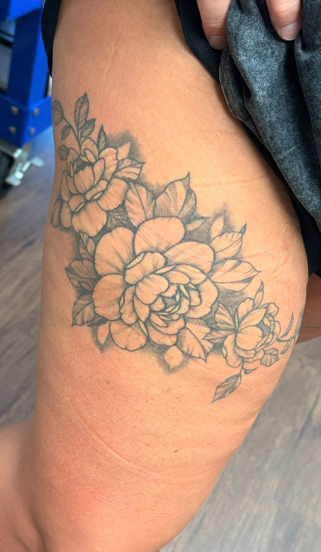 Tattoo by @ink.by.angel89 — black_and_grey, fine_line