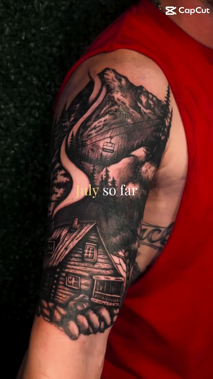 Tattoo by @bremarietattoos — realism, black_and_grey