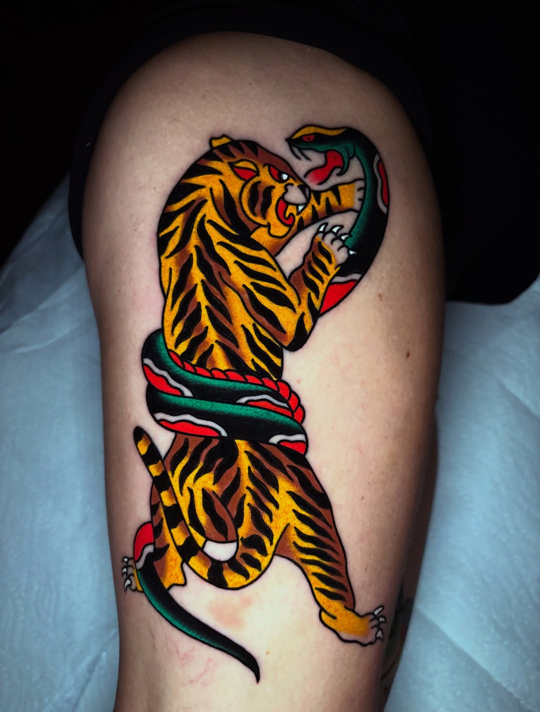 Tattoo by @chemical_adhesive — american_traditional
