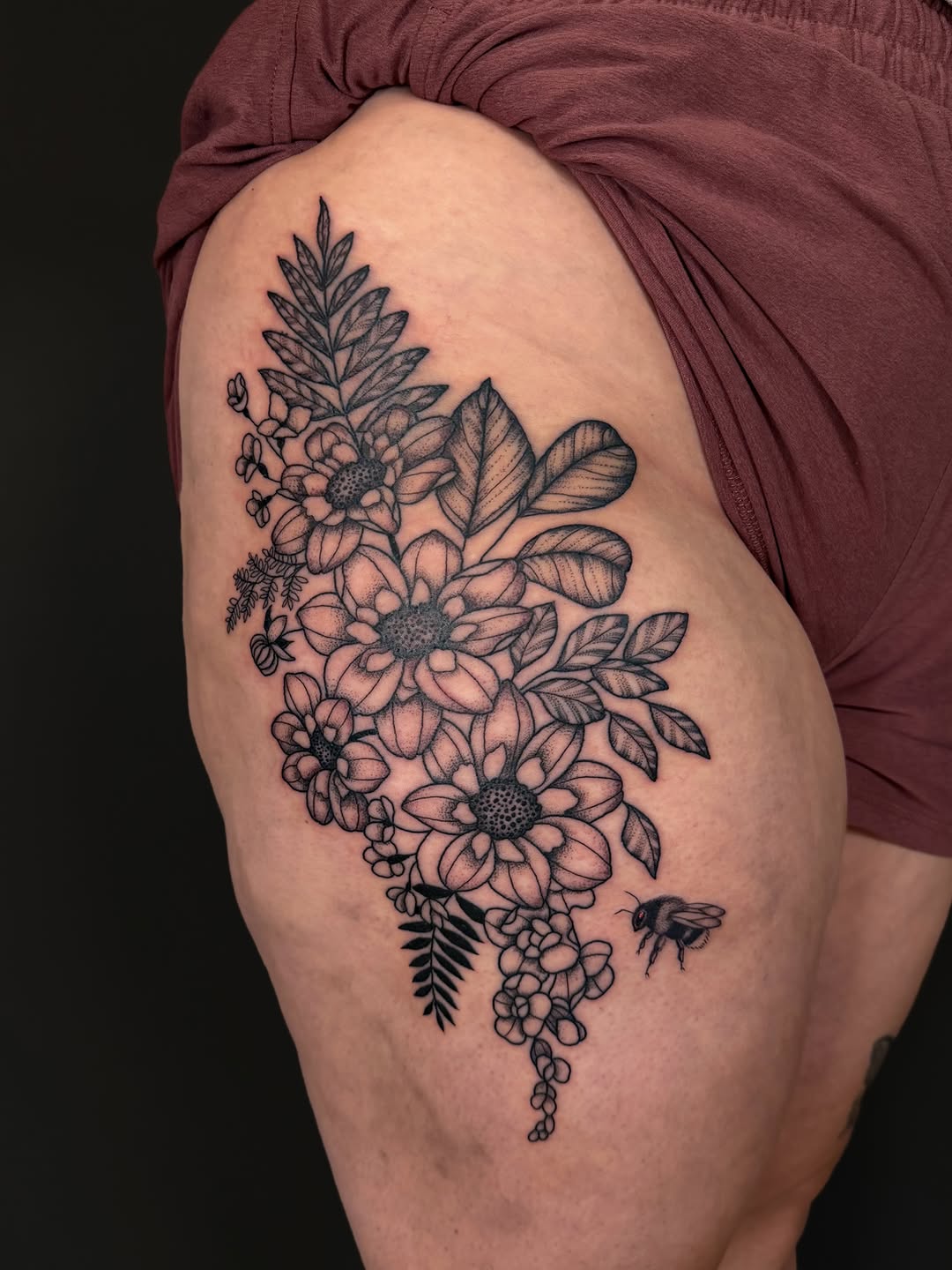 Tattoo by @hj.tattoos — fine_line, dotwork