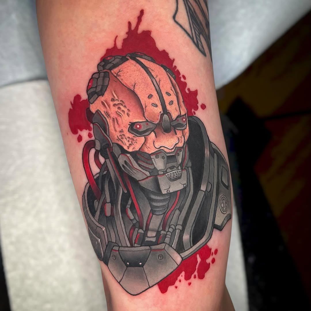 Tattoo by @ickynickki — realism, black_and_grey