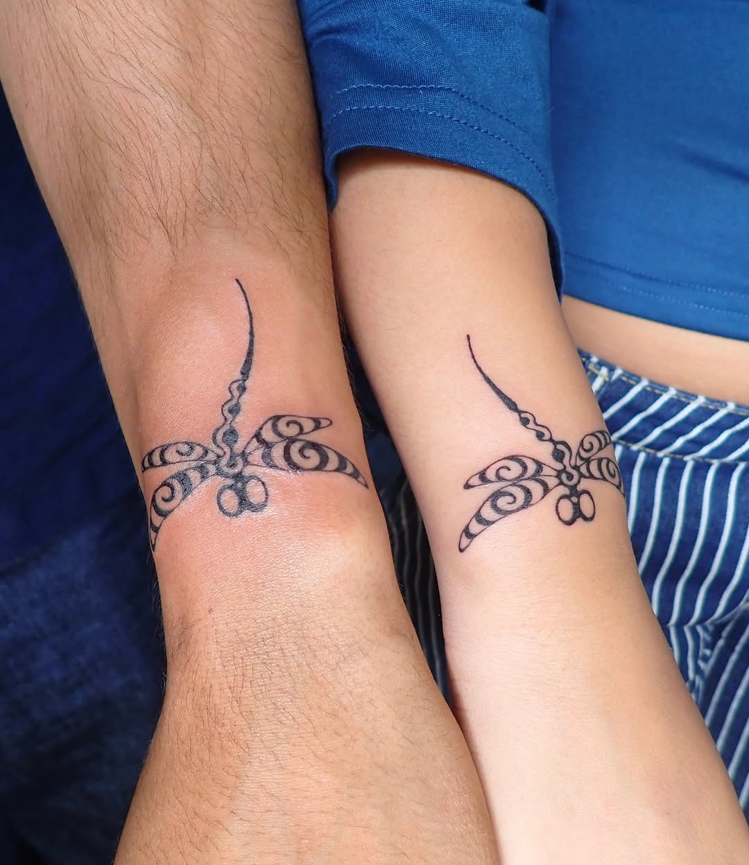 Tattoo by @growthriing โ fine_line