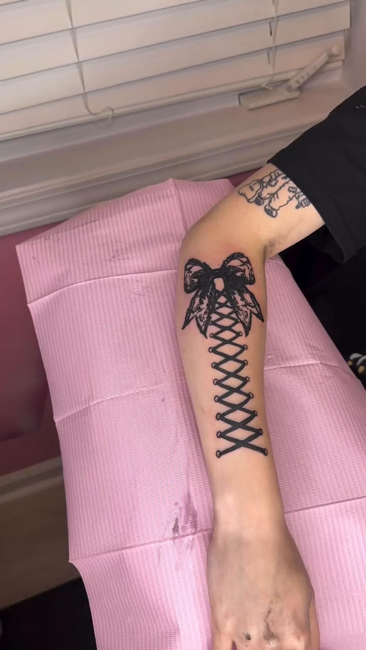 Tattoo by @myoddtattoos β blackwork, ornamental