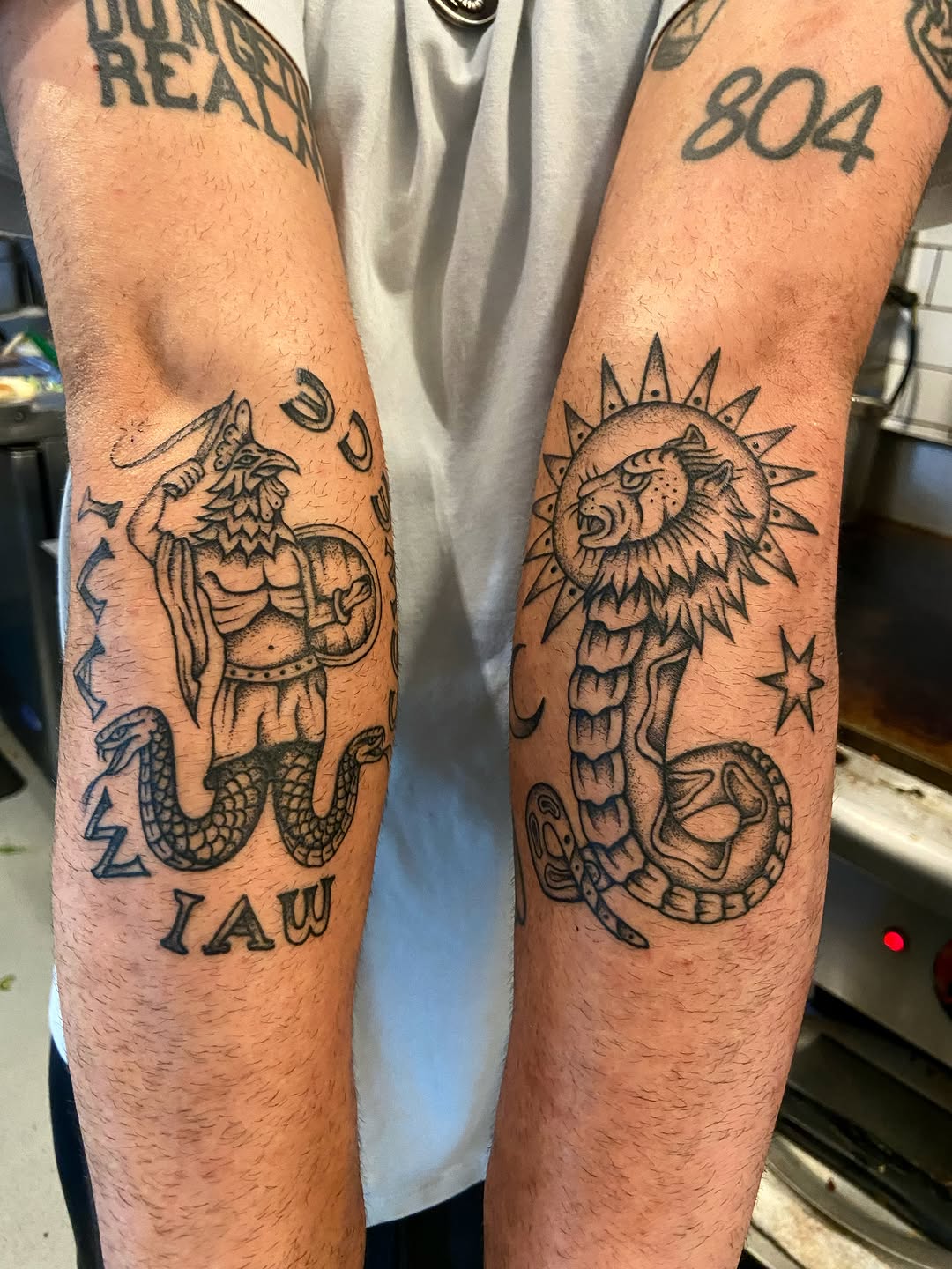 Tattoo by @ryansflashstash — black_and_grey, chicano