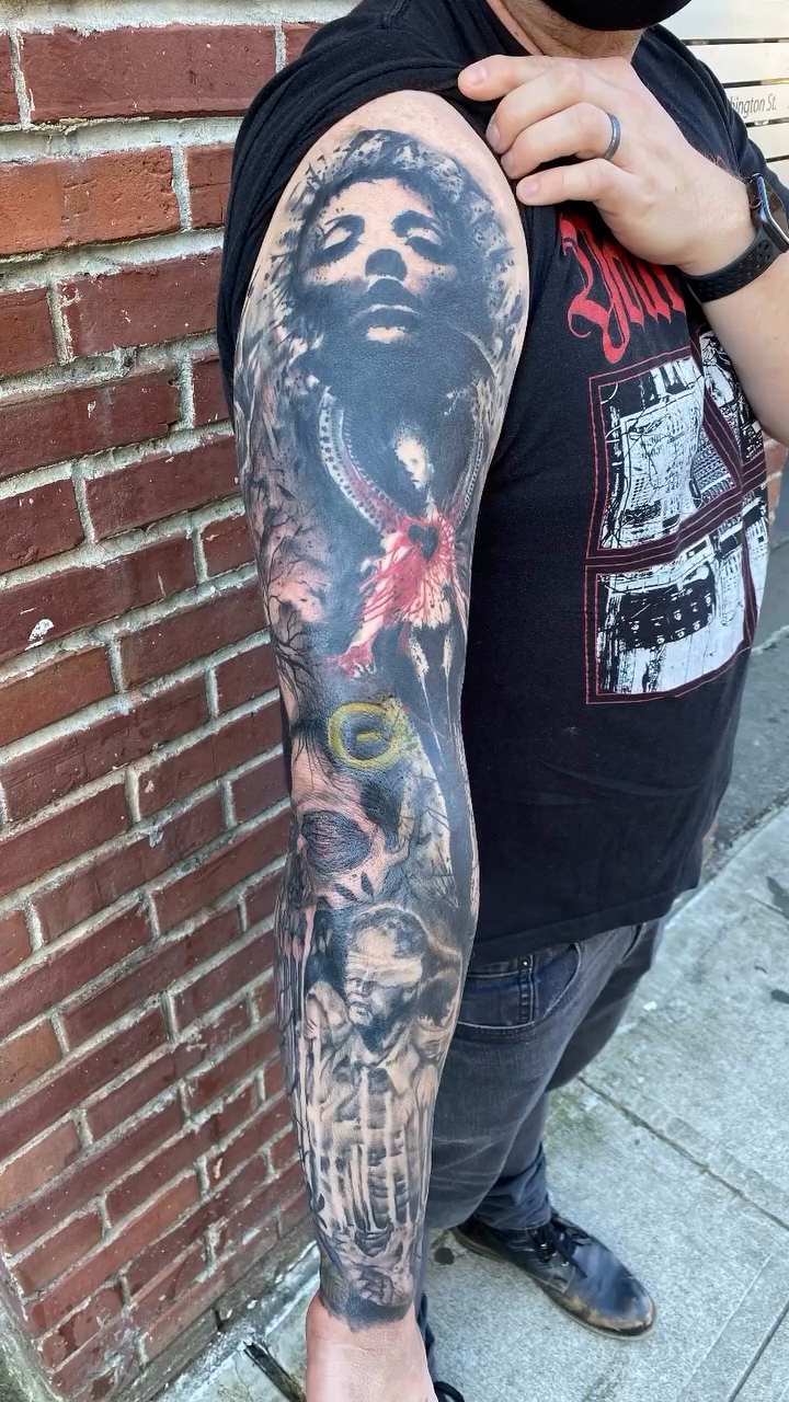 Tattoo by @emarts42 — dark_realism, black_and_grey