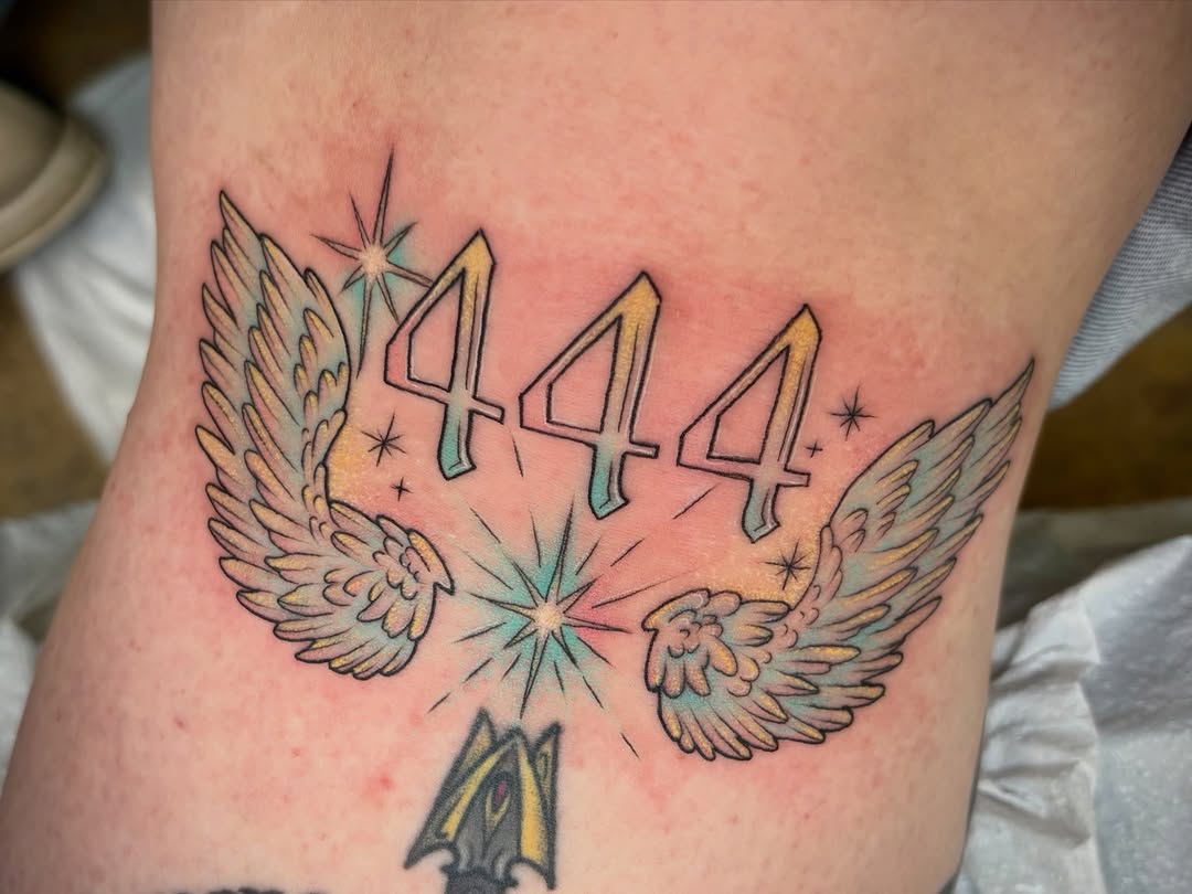 Tattoo by @aves_inks — lettering_script