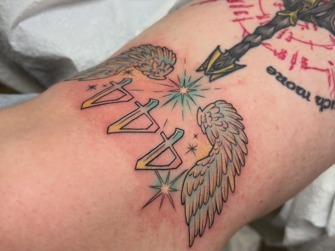Tattoo by @aves_inks — new_school, illustrative