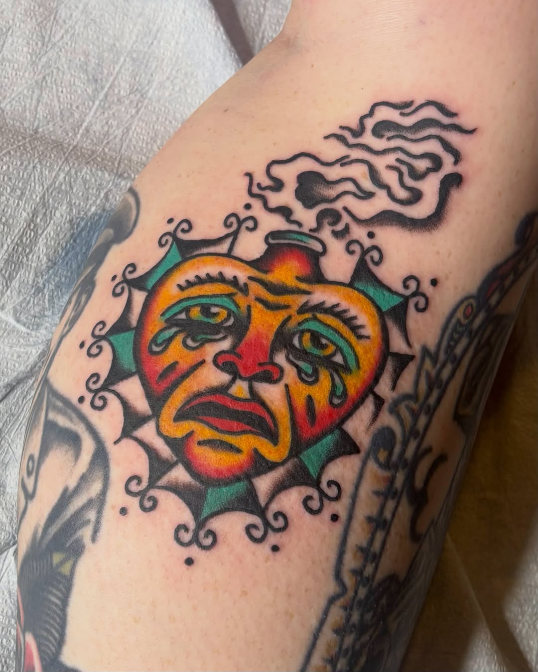 Tattoo by @tiaxcave — american_traditional