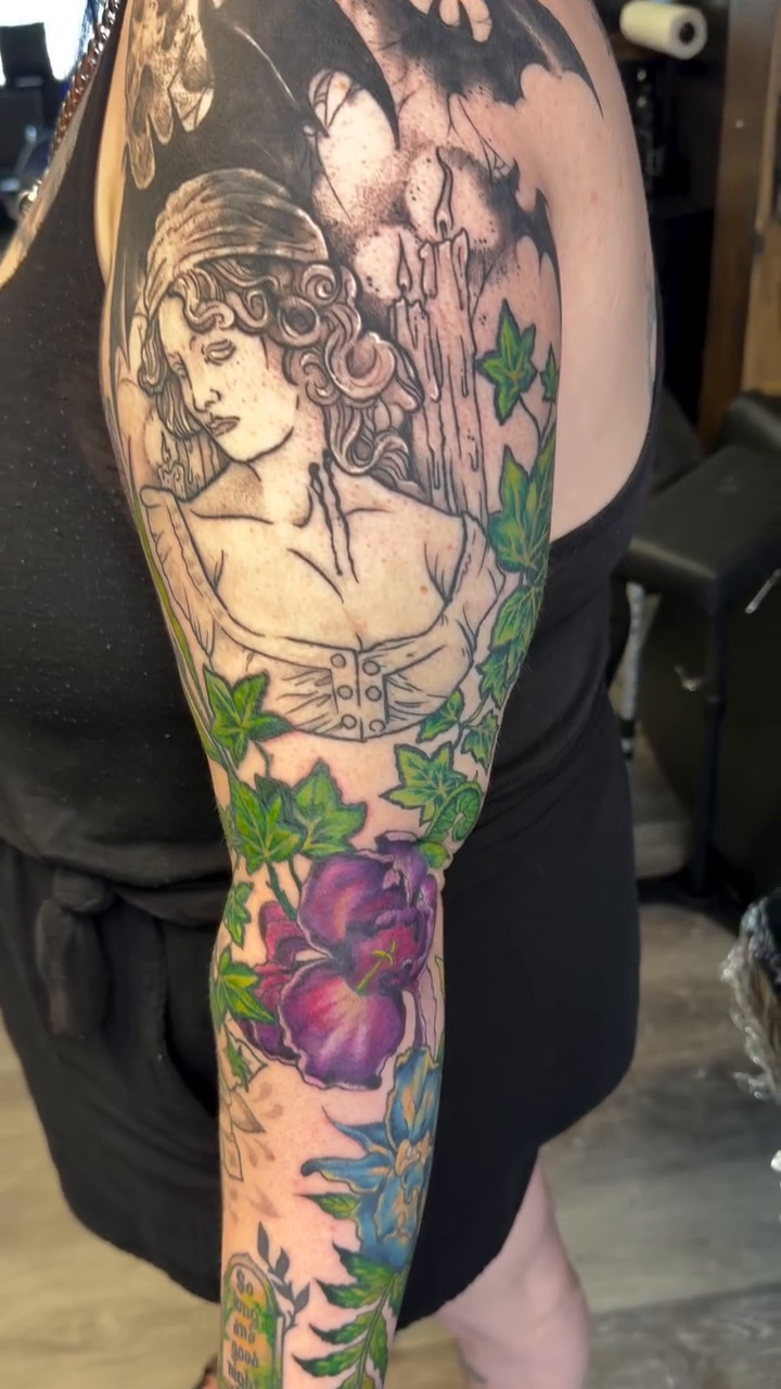 Tattoo by @marla_tattoo โ black_and_grey, realism