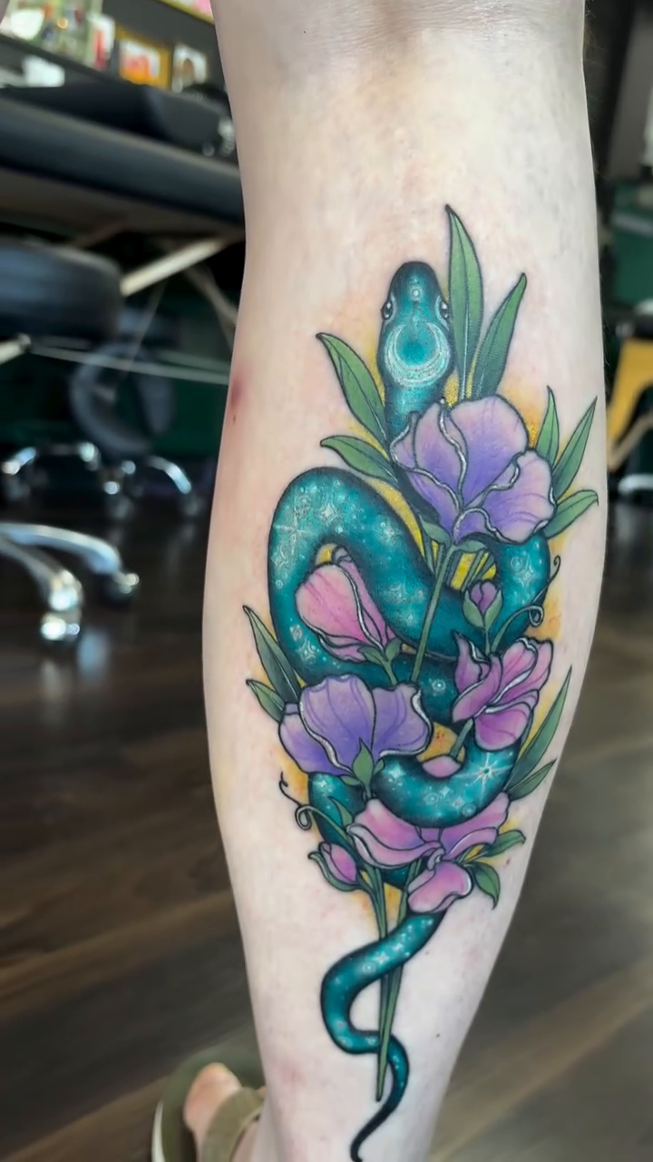 Tattoo by @ldayvee — neo_traditional, japanese_irezumi